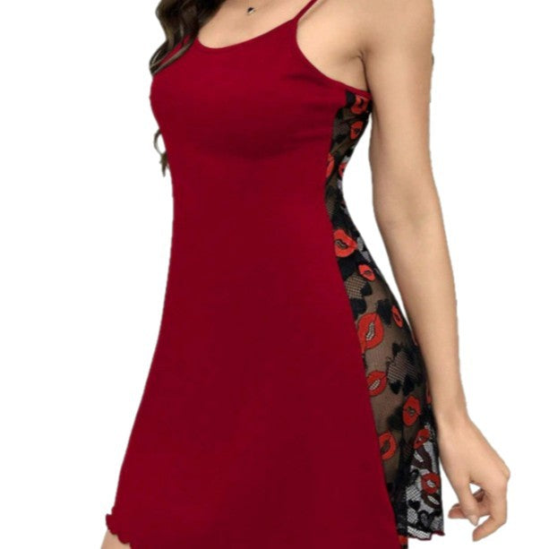 Lyrafeya Strappy Slim A-Line Mini Dress for Women